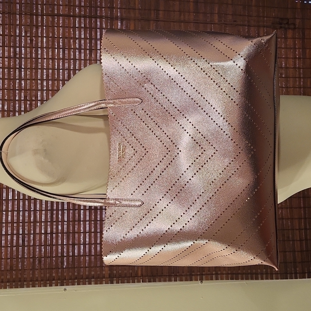 Victoria's secret tote bag with matching clutch